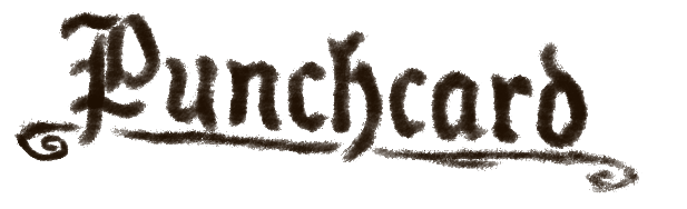Punchcard Title